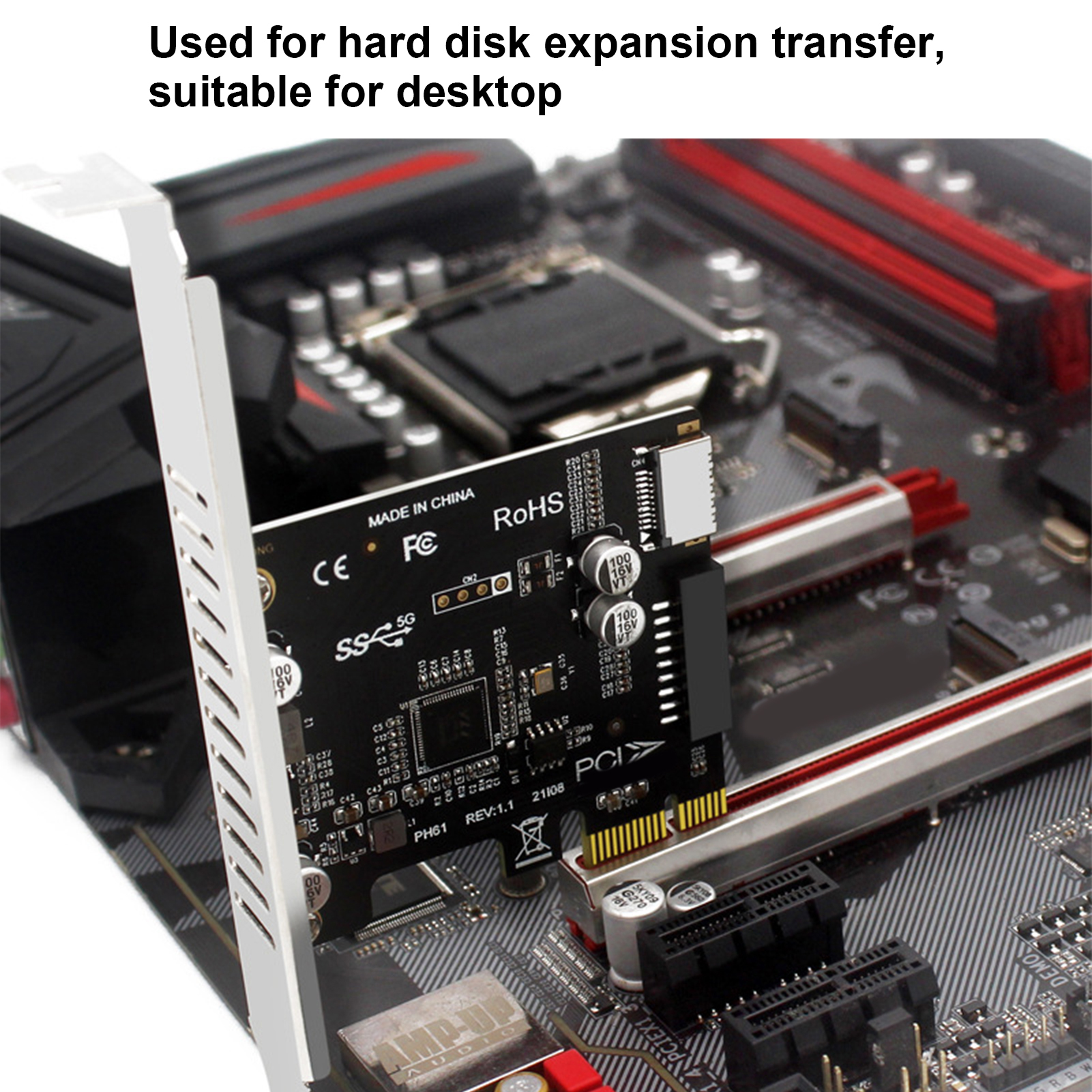 Cạc mạng Tuổi thọ dài PCIe adapter cho máy tính để bàn