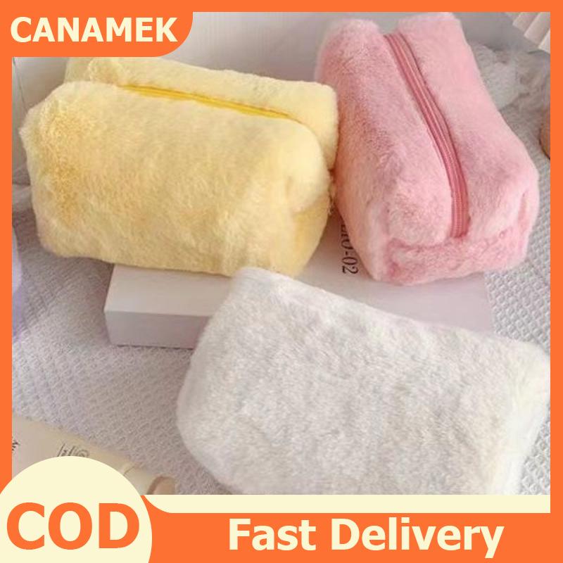 CANAMEK Trang Điểm Sang Trọng Túi Cho Phụ Nữ Mềm Mại Du Lịch Mỹ Phẩm Túi Tổ Chức Trường Hợp Phụ Nữ Cô Gái Make Up Trường Hợp