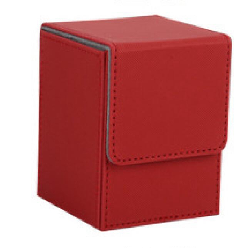 Card case deck box sleeved cards deck game box for yugioh mtg binders: 100+