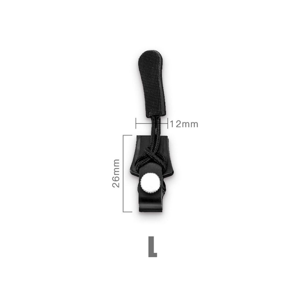 Kepala Ritsleting / Resleting / Zipper Lock Repair Fix Emergency Zipper Retsleting/ Instant Zipper Puller Universal 10pcs