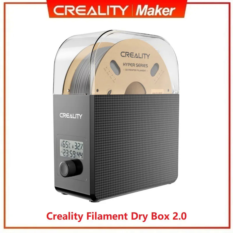Creality Mới 1kg Filament hộp Khô 2.0 điều chỉnh nhiệt độ 45 ℃-65 ℃ thời gian thực theo dõi độ ẩm không khí nóng thiết lập 0-24h