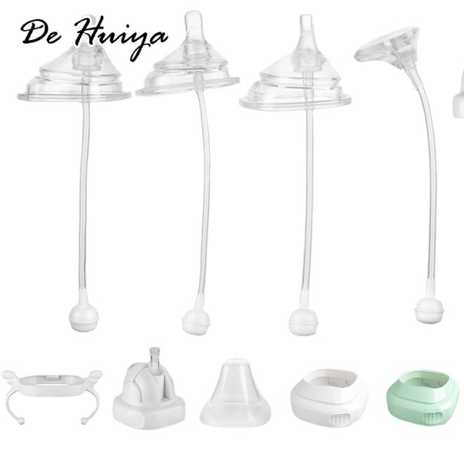 DEHUIYA สอดคล้องกับหลอดสูญญากาศที่แนบมาโถนมจับเด็ก hegen นมขวดปกสแควร์คอ hegen 150/240/330L ราคา 14 บาท*ส่งฟรี