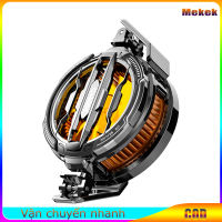 CX07 Cell Phone Cooler Mobile Phone Magnetic Radiator Cooling Fan Cell Phone Live Streaming Cooler 15W Semiconductor Radiator For Playing Games Watching Videos