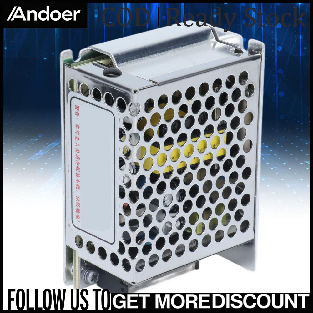 Andoer Bộ nguồn DC Bộ chuyển mạch tản nhiệt Bộ nguồn cho truyền hình mạch kín cho Kỹ thuật máy tính cho tự động hóa công nghiệp Giá 227,000 Đồng*Miễn phí vận chuyển