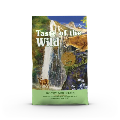 Taste Of The Wild Rocky Mountain Feline Dry Cat Food 6.6Kg (Green)