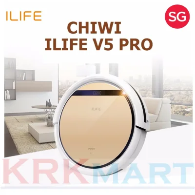 Local Seller - ILIFE V5s Pro Intelligent Robot Vacuum Cleaner with 1000PA Suction Dry and Wet Mopping