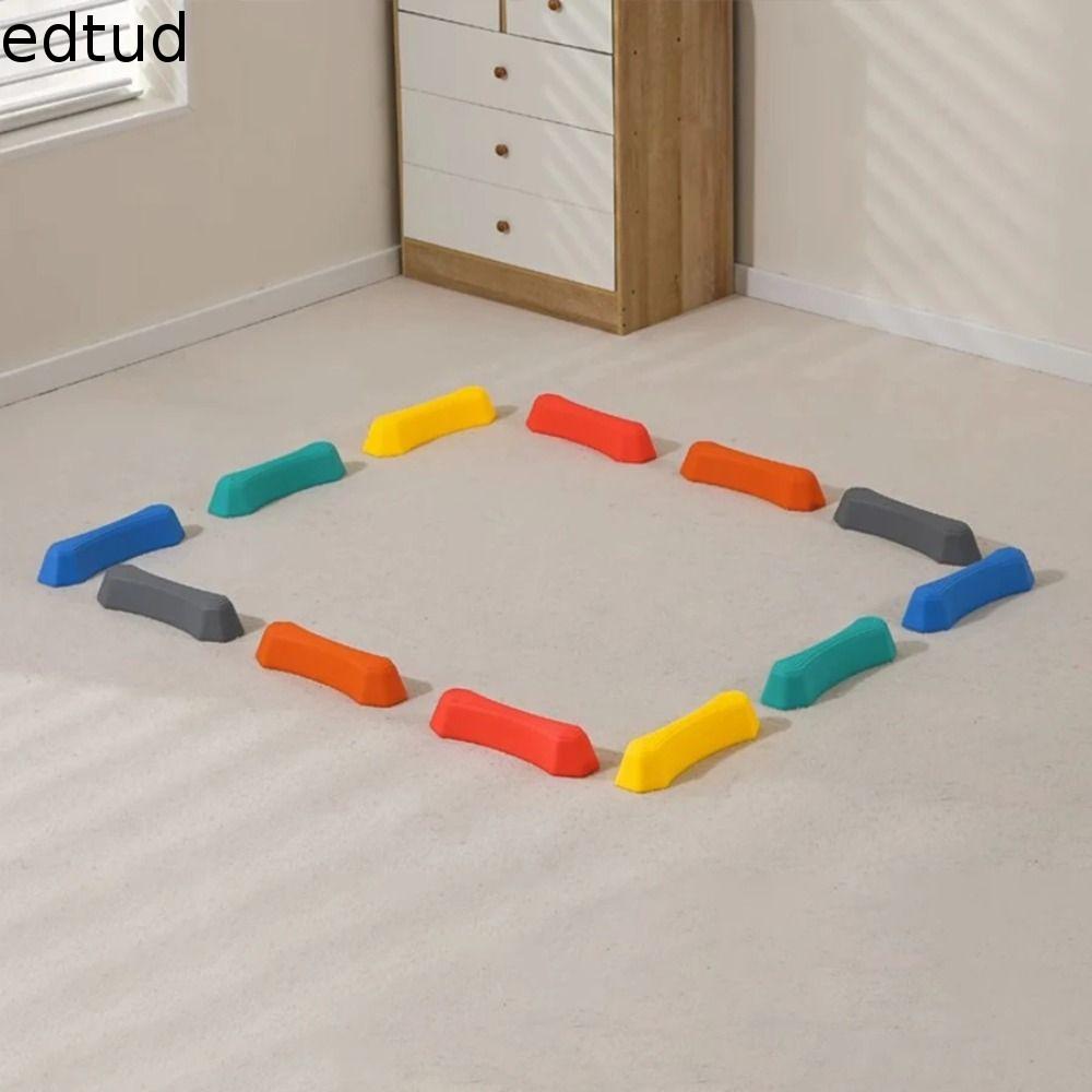 EDTUD Đá bước Đồ chơi cân bằng đá bước chân Ngoài trời Cân bằng Bước xốp tập thăng bằng Khối cân bằng Đá xếp chồng Đồ chơi thể thao cân bằng đá xếp chồng Quà tặng giáng sinh