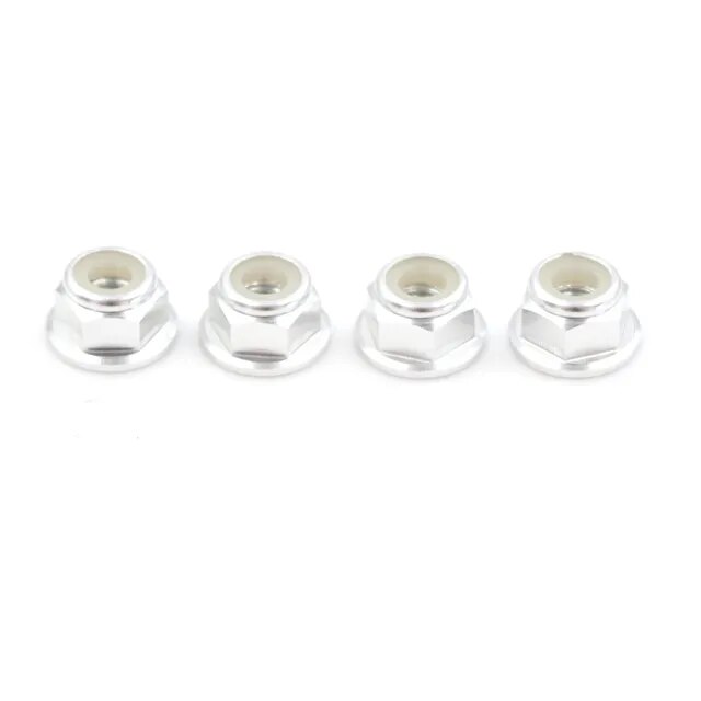 4 cái/lốc đầy màu sắc M4 RC HSP 102049 02190 nhôm đai ốc nylông M4 cho 1:10 phụ tùng nâng cấp Nhôm hồ sơ Kết nối công cụ