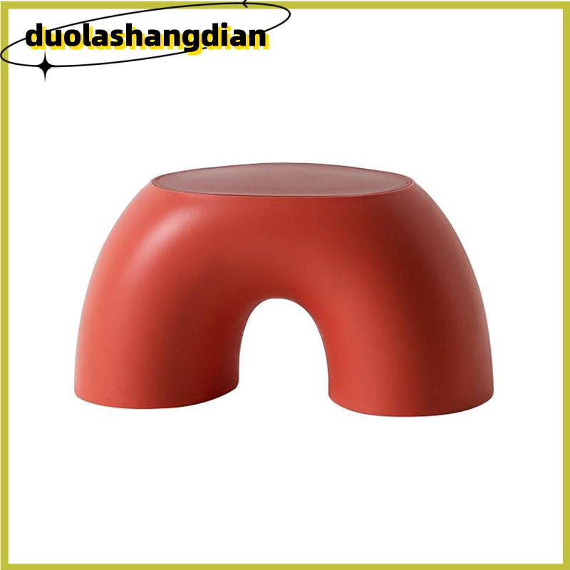 [Duola] Phân Nhựa Cầu Vồng Hình Dạng Ghế Chân An Toàn Trẻ Em Bước Ghế Phân Cho Phòng Khách Đồ Nội Thất Trong Nhà Trẻ Em Phân Đồ Chơi - 4