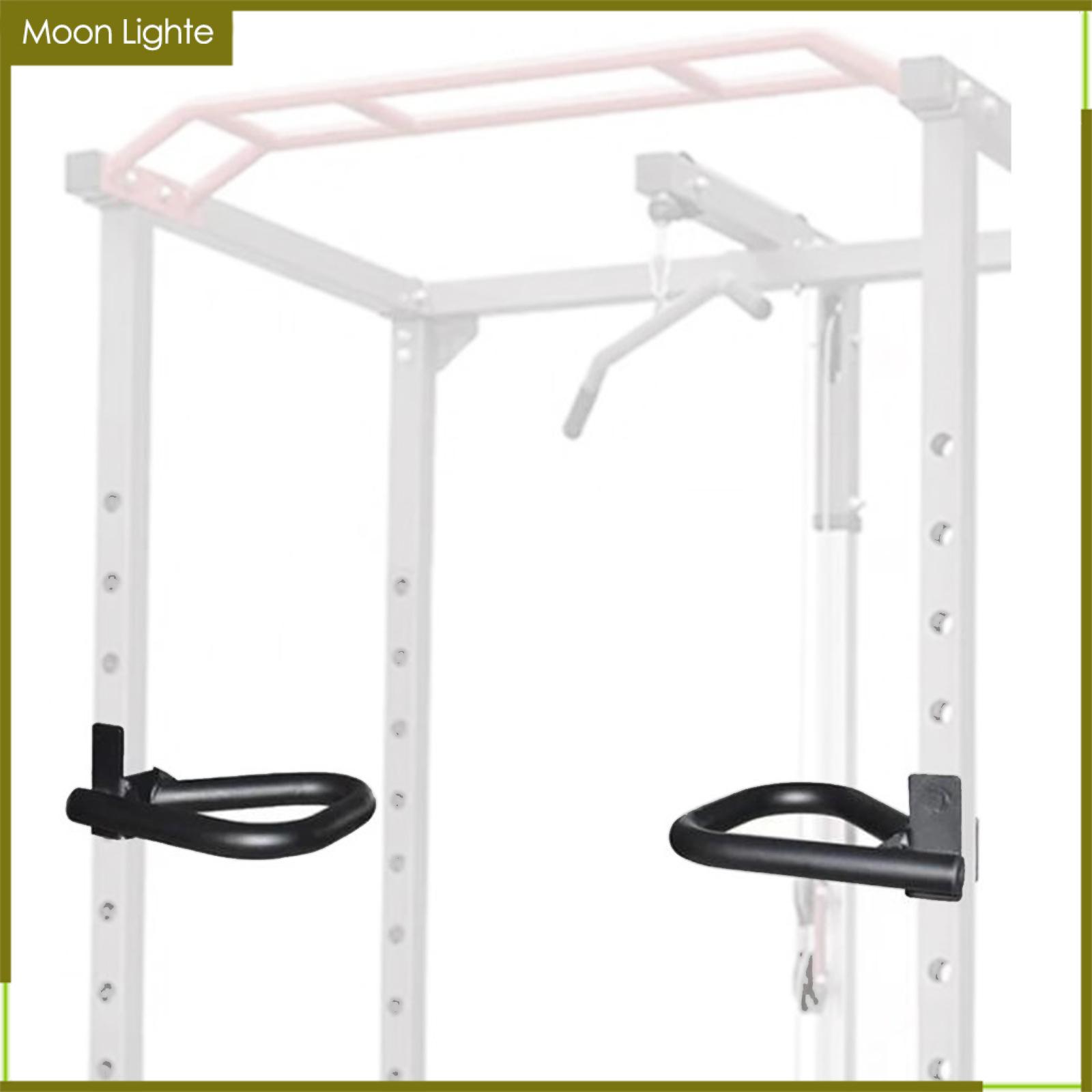 Moon lighte 2 cái kim loại Dip Bar file đính kèm thiết bị tập thể dục đào tạo Dip tay cầm nắm