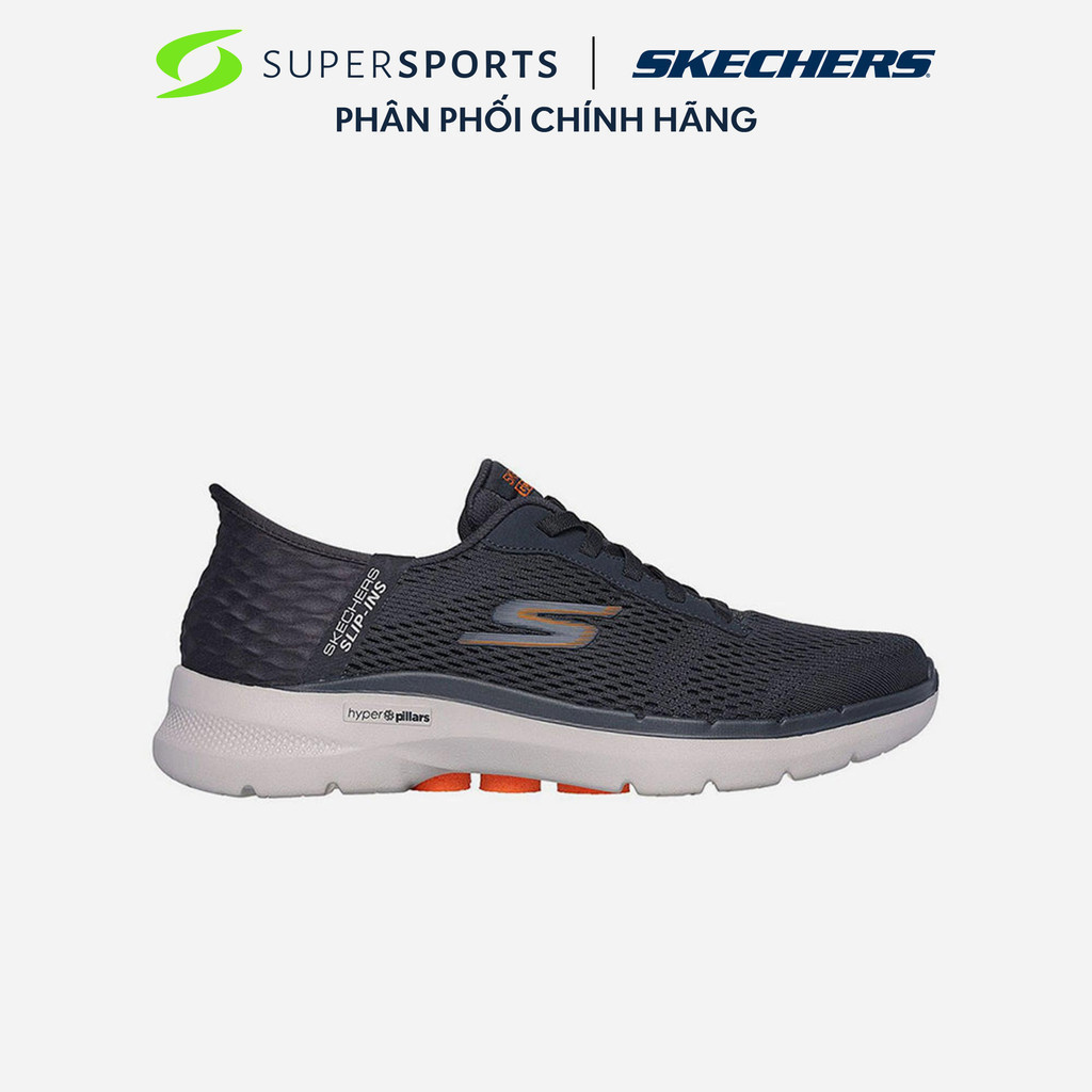 SKECHERS Giày thể thao nam Go Walk 6 - Slip In 216279-CCOR