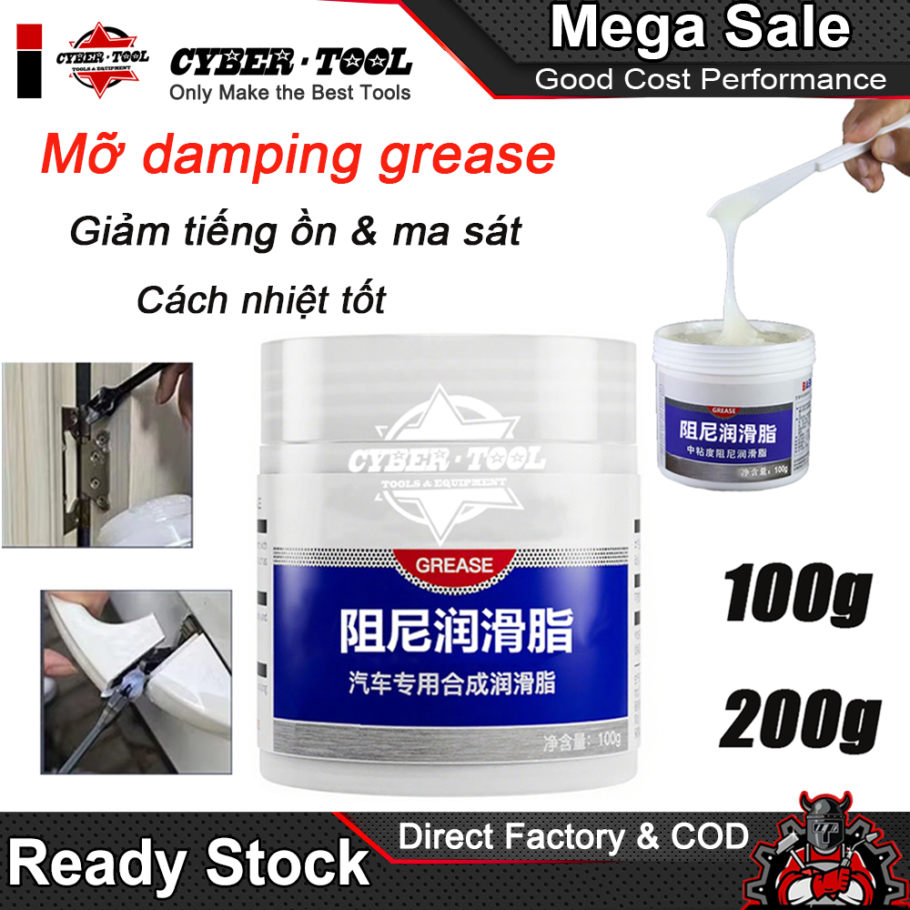 Multi-Purpose Lubricating Grease 150G/200G – Car and Motorbike Maintenance, Noise Reduction & Heat Insulation Giá 39,999 Đồng*Miễn phí vận chuyển