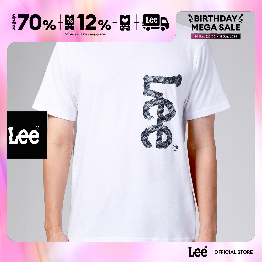 LEE Men's Tee Short Sleeve Regular Fit Model LE S624MTSSS31 ราคา 357 บาท*ส่งฟรี