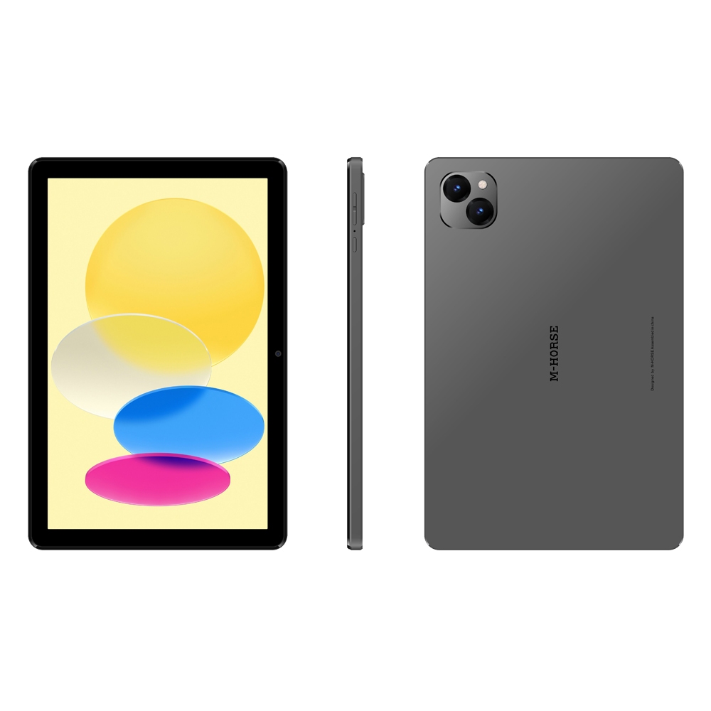 m-horse รุ่น S9 แท็บเล็ต 10.1นิ้ว แท็บเล็ตของแท้ แท็บเล็ตโทรได้ รุ่นใหม่ รองรับทุกเครือข่าย สแกนใบหน้า กล้องหน้าหลัง ส่งฟรี ประกันศูนย์ไทย ราคา 2,990 บาท*ส่งฟรี