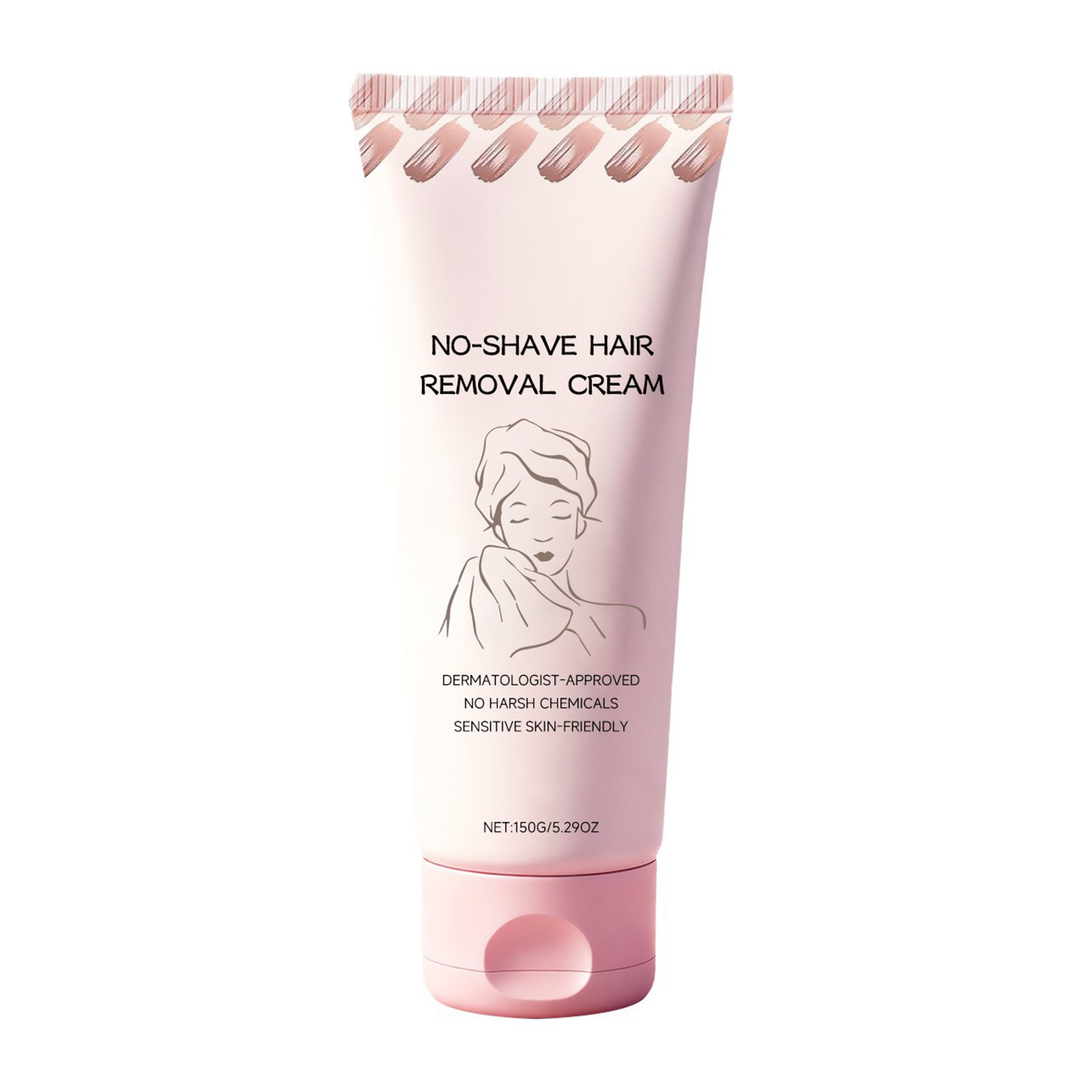 Gloryworld Moisturizing Hair Removal Cream Body Hair Removal Cream Fast Acting Hair Removal Cream for Smooth Skin Gentle Depilatory Cream for Full Body Face Legs Moisturizing Formula 1/2pcs 150g