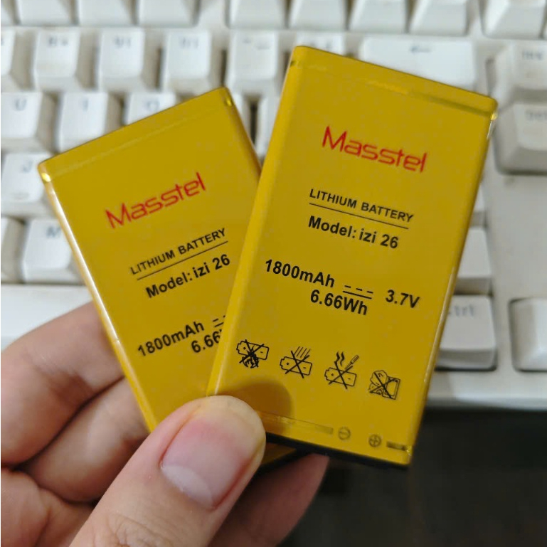 Pin điện thoại Masstel Izi 26 Izi  Masstel Fami 30 izi 50 izi T6 izi T5 Izi S2 izi T2 Good T10 dung 