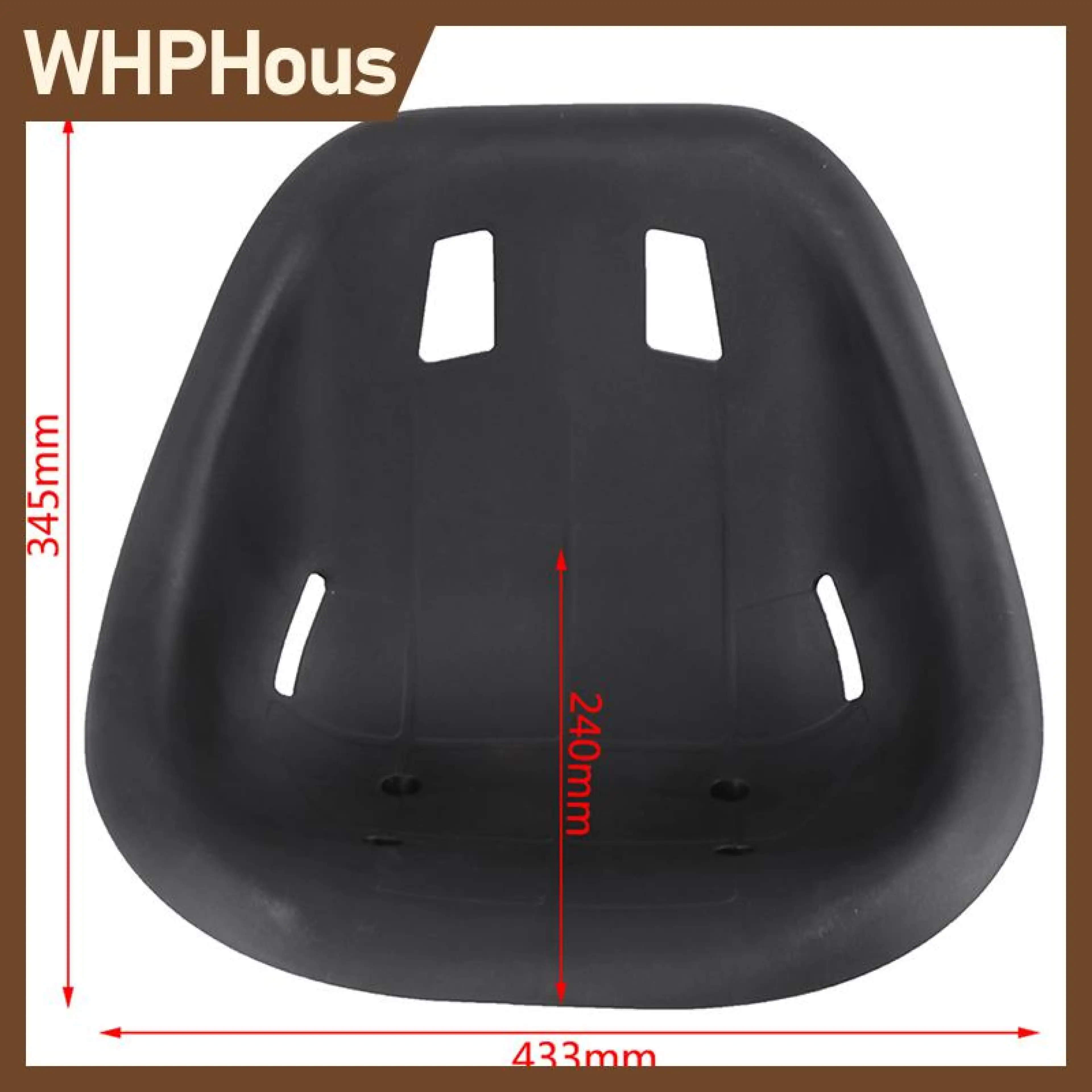 Whphous 1Pc Racing Go Kart Man Sprint Track Seat Kit Motorcycle Racing Kit Karting Seat