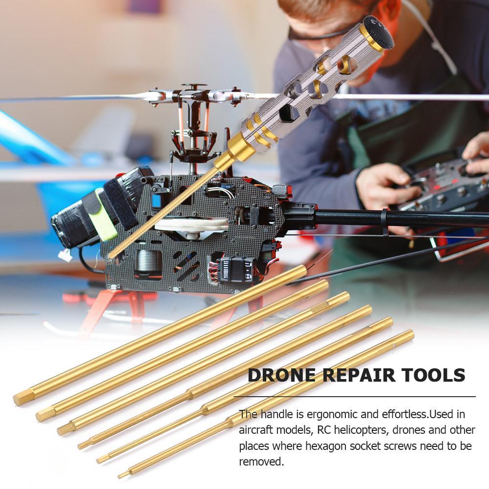 Screw Driver Repair Tool Kits Hexagon RC Accessory for Remote Control Toys - 8