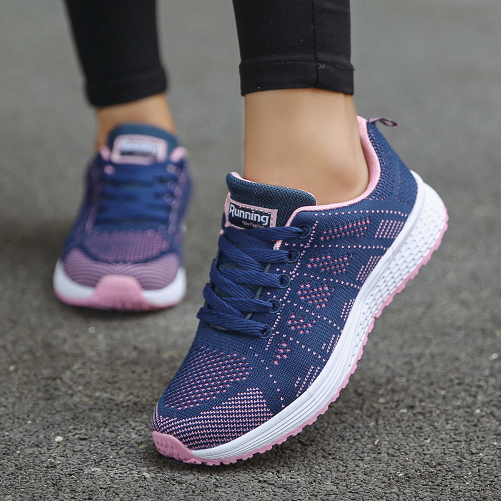 Giày chạy bộ trên cùng của Unisex mà không cần mài giày thể thao phù hợp để cắm trại trong nhà đi bộ Hy-VN - 5