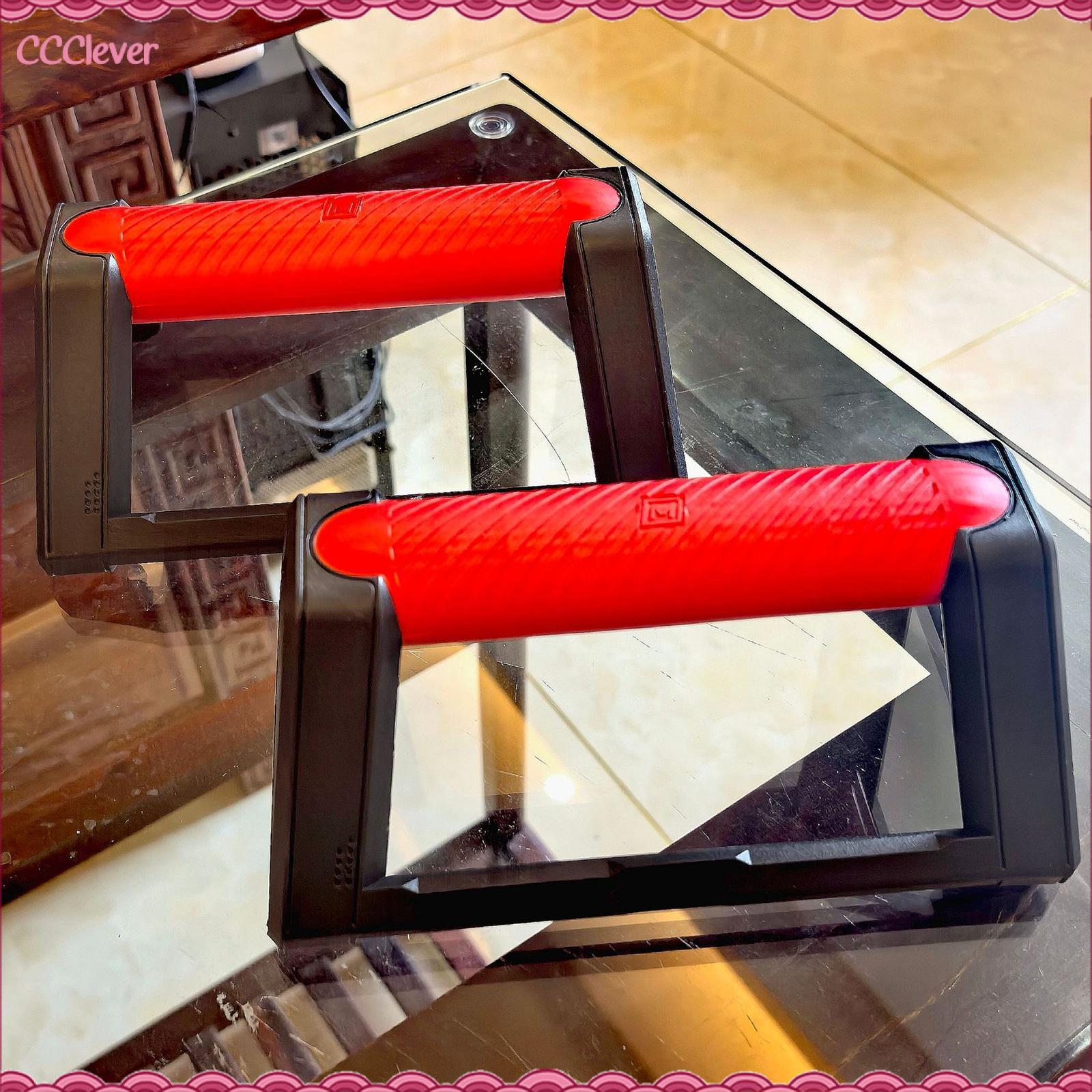 CCclever 2 cái nâng Bar HandStands Bar chống trượt tập thể dục tập thể dục tại gia Thanh tập hít đất cho Thể dục dụng cụ ký túc xá phòng tập thể dục trong nhà văn phòng