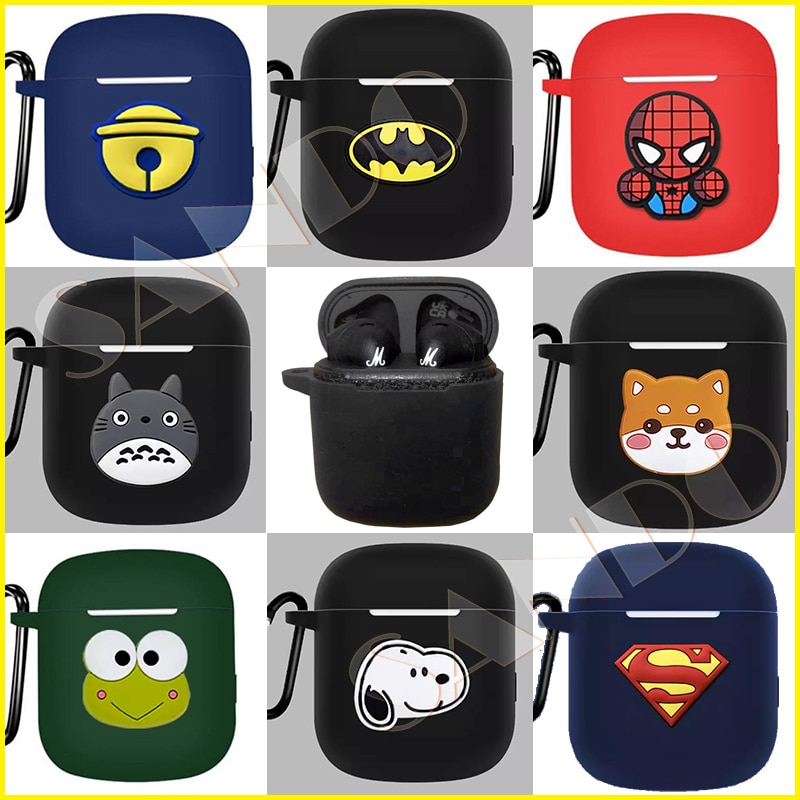 Marshall Minor III Minor 3 Earbuds Vỏ bảo vệ silicon mềm trường hợp tai nghe dễ thương phim hoạt hình bảo vệ Bìa