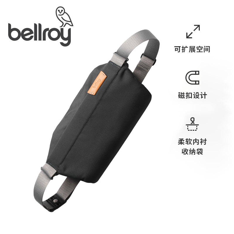 Bellroy Carrying Sling Mini 4L Men's and Women's Waist Chest Commuter Leisure Crossbody Shoulder Bag ราคา 1,268 บาท*ส่งฟรี