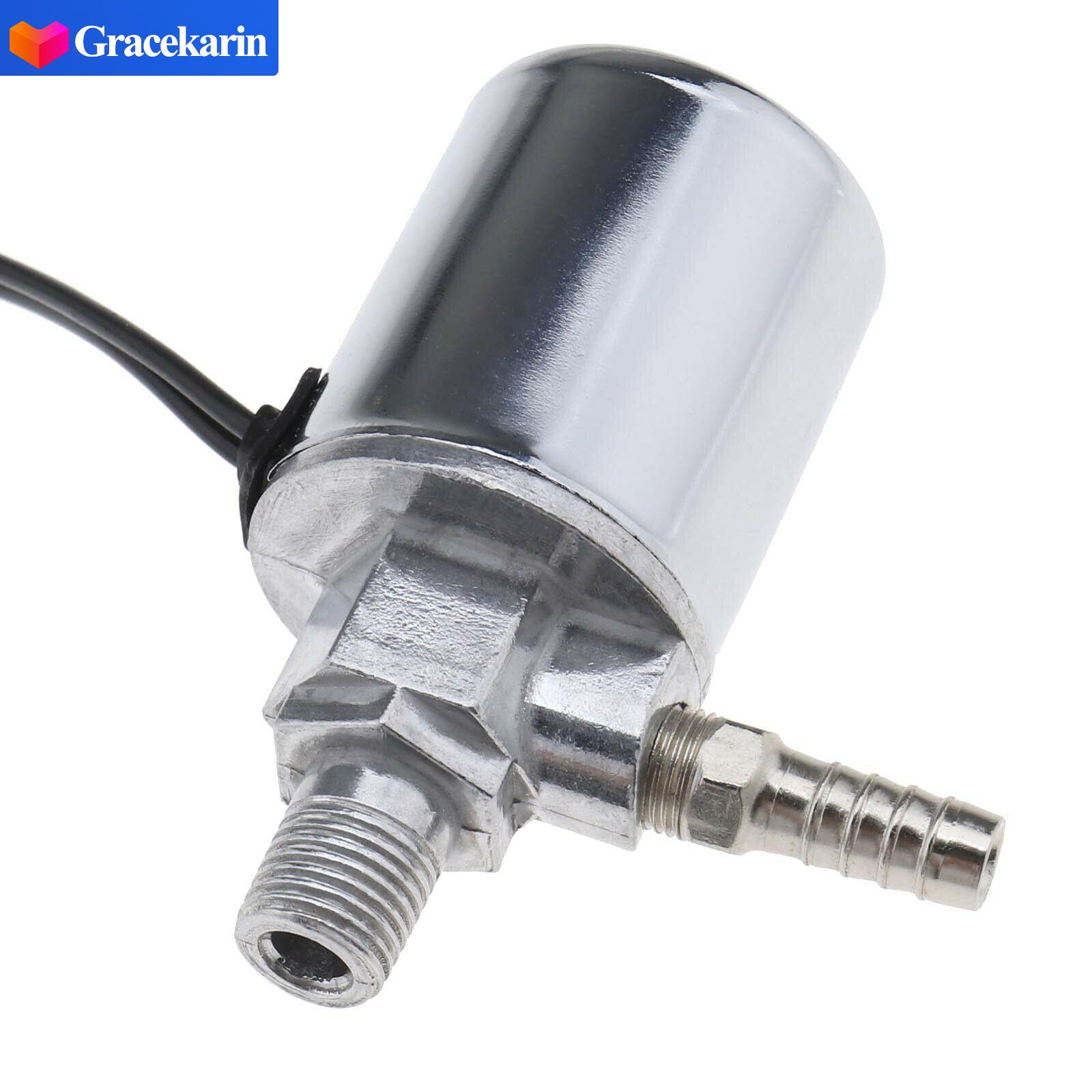 Gracekarin 12V2 4V Còi hơi solenoid valve với 1/4 khớp ngạnh đáng tin cậy và bền bán nóng