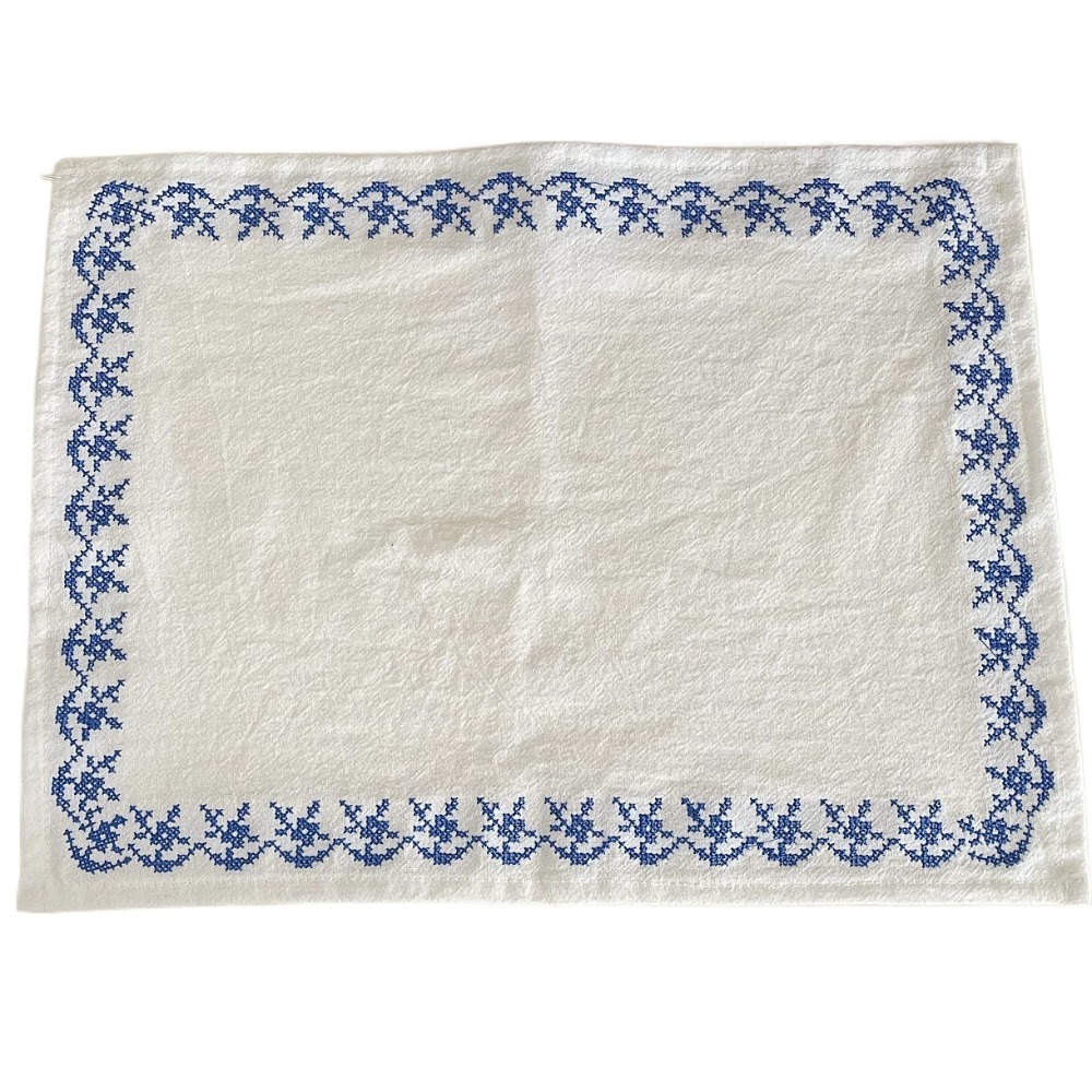 ECOCOKU Hình vuông Tấm lót bữa ăn thêu hoài cổ Cotton nguyên chất 2937cm Khăn ăn để bàn Tấm lót đĩa Thuận tiện Thảm trang trí để bàn Nhà - 3