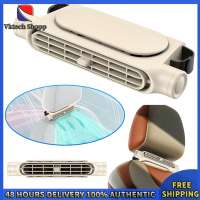 Vktech USB Car Headrest Cooling Air Fan 3 Speeds Adjustable Car Seat Cooling Fan Rear Seat Ventilator Summer Car Accessories