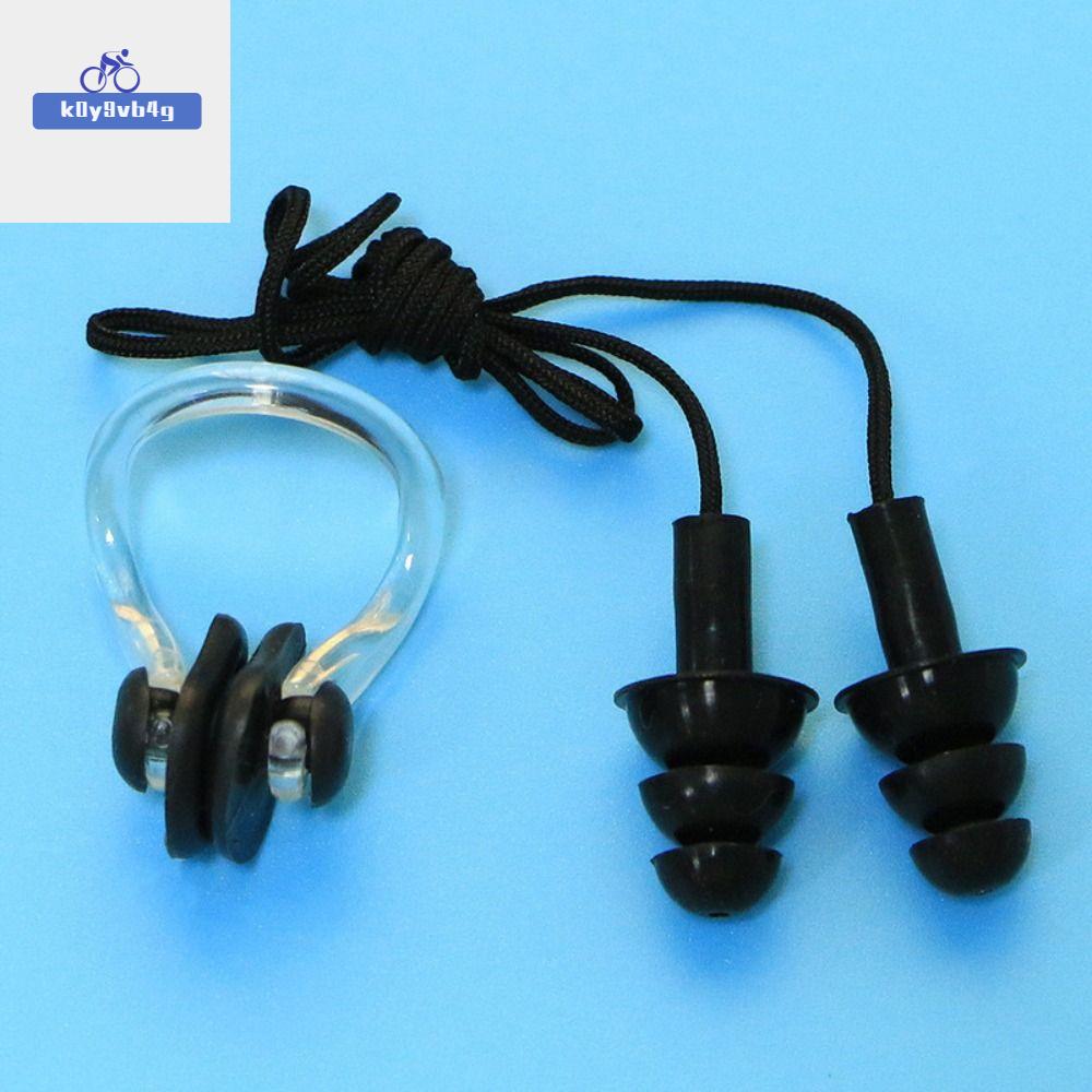 K0Y9VB4G Water Sport Anti-Noise Durable Sleep Earplugs Nasal Protection