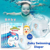 Disposable Baby Swim Diapers - Waterproof Pull-up Pants Trunks