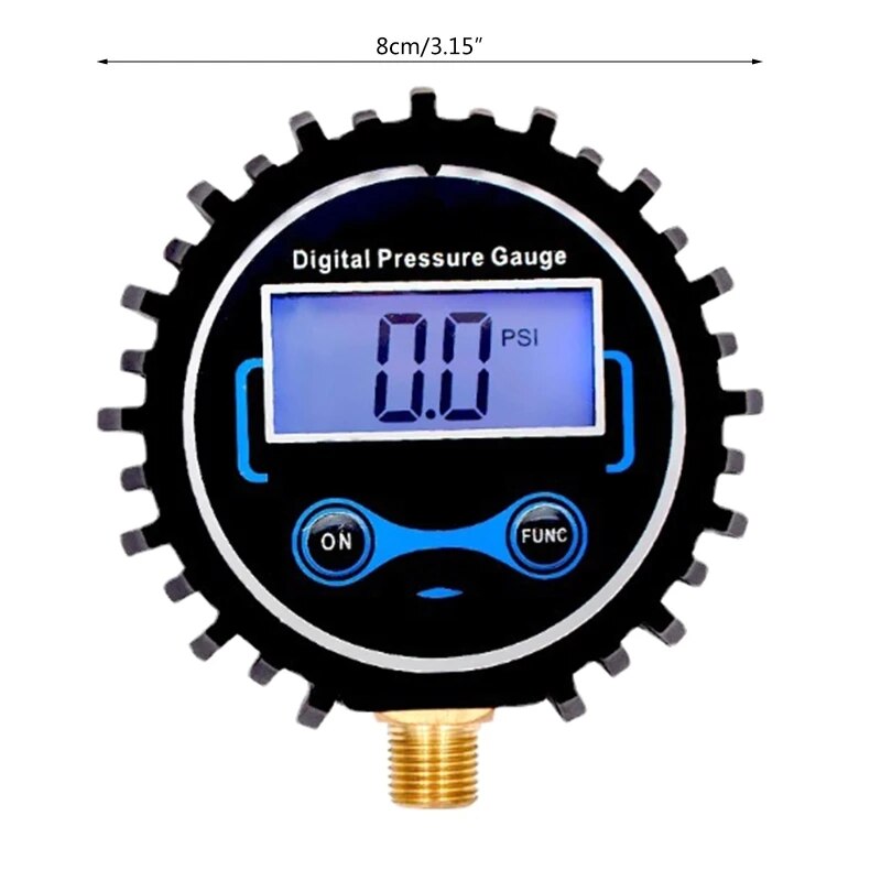 Wsyhf kỹ thuật số Đồng hồ đo áp suất lốp Máy đo hơi lốp kỹ thuật số Đồng hồ đo áp suất lốp Lốp Áp suất không khí nxnhj