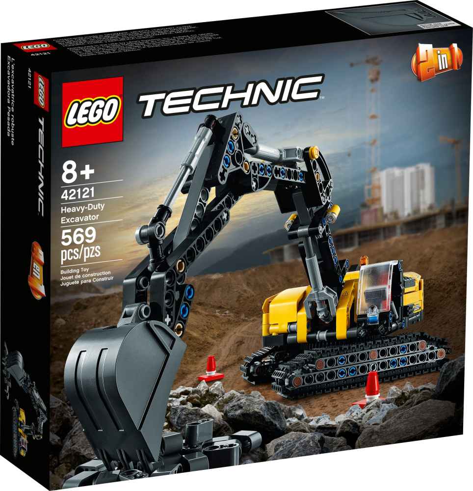 LEGO   TECHNIC - 42121 - XE MÁY XÚC HẠNG NẶNG - HEAVY-DUTY EXCAVATOR