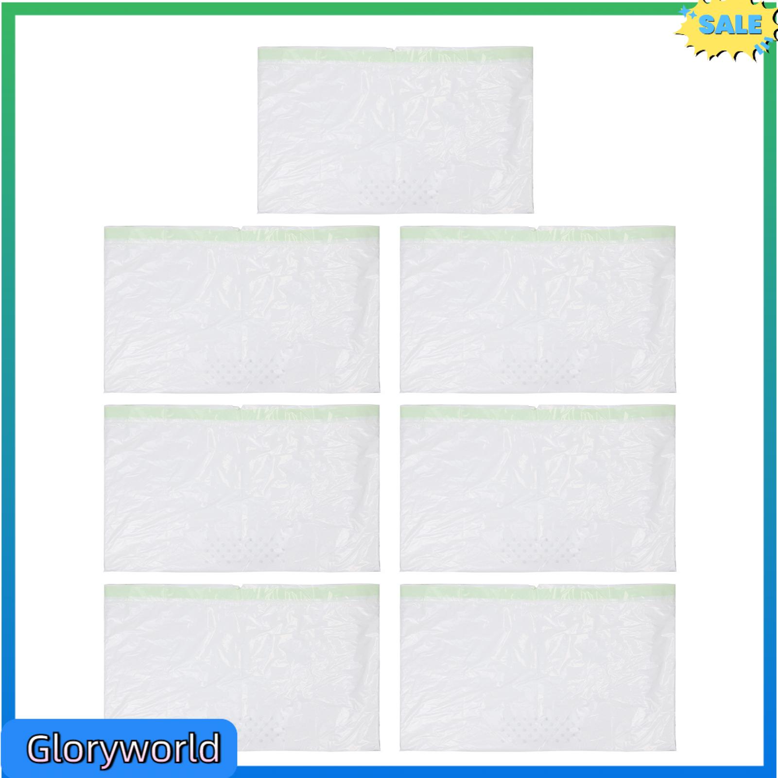 Gloryworld Leakproof Sifting Litter Box Liners Pre-filtered Cat Litter Bags 7-day Sifting Cat Litter Bag Tear Resistant Leakproof Heavy Duty Liners for Most Litter Boxes Convenient Pet Waste Solution