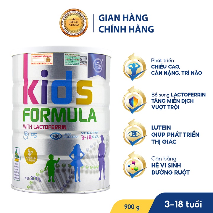 Sữa Hoàng Gia úc Kids Formula 900g 3_18 Tuổi