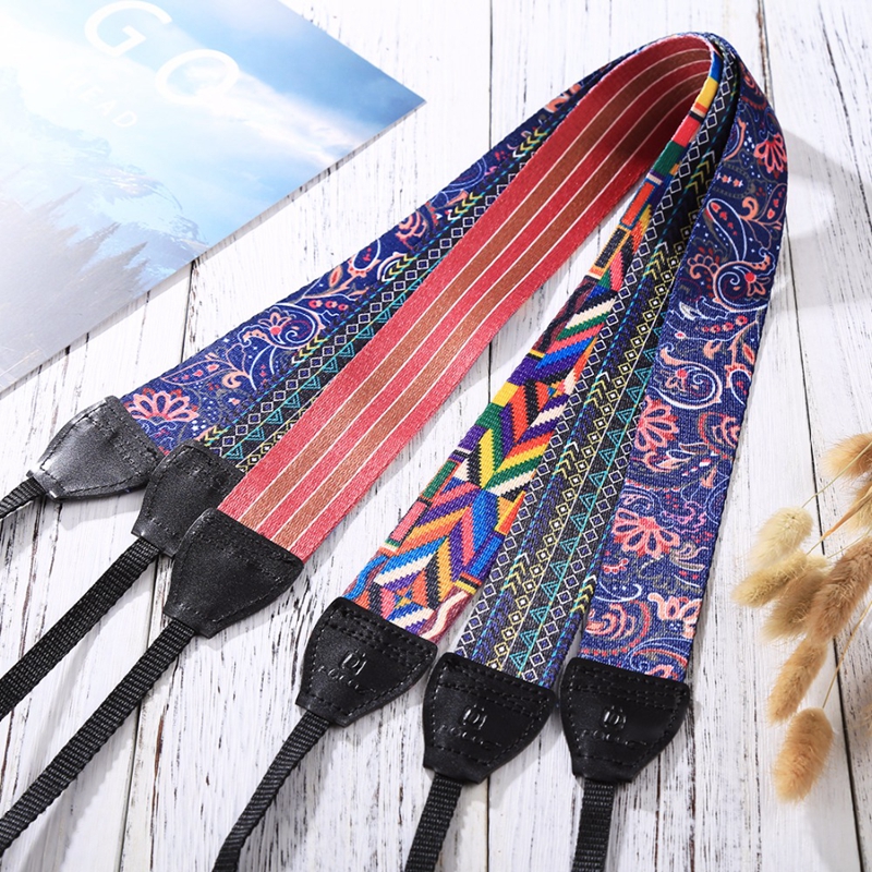 J2PULUZ Retro Ethnic Style Shoulder Neck Strap Camera Strap Belt , ,SLR / DSLR Cameras