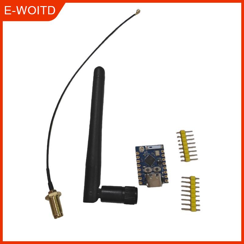 【E-WOITD】 1ชุด ESESP32C3 Wi-Fi BT โมดูล P32ซุปเปอร์มินิบอร์ดพัฒนา ESP32-C3พร้อมเสาอากาศ WIFI 2.4G สำหรับ ESP-IDE Arduino IOT ราคา 99 บาท*ส่งฟรี