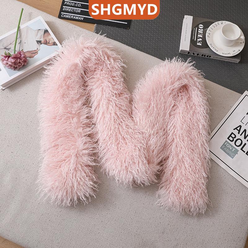 [COD] SHGMYD SPORTS ผ้าพันคอแถบยาวผ้ากำมะหยี่หนาสไตล์เกาหลีของผู้หญิงผ้าพันคอขนฟูอบอุ่นกลางแจ้งสีพื้นนุ่มของตกแต่งฤดูหนาว ราคา 139 บาท*ส่งฟรี