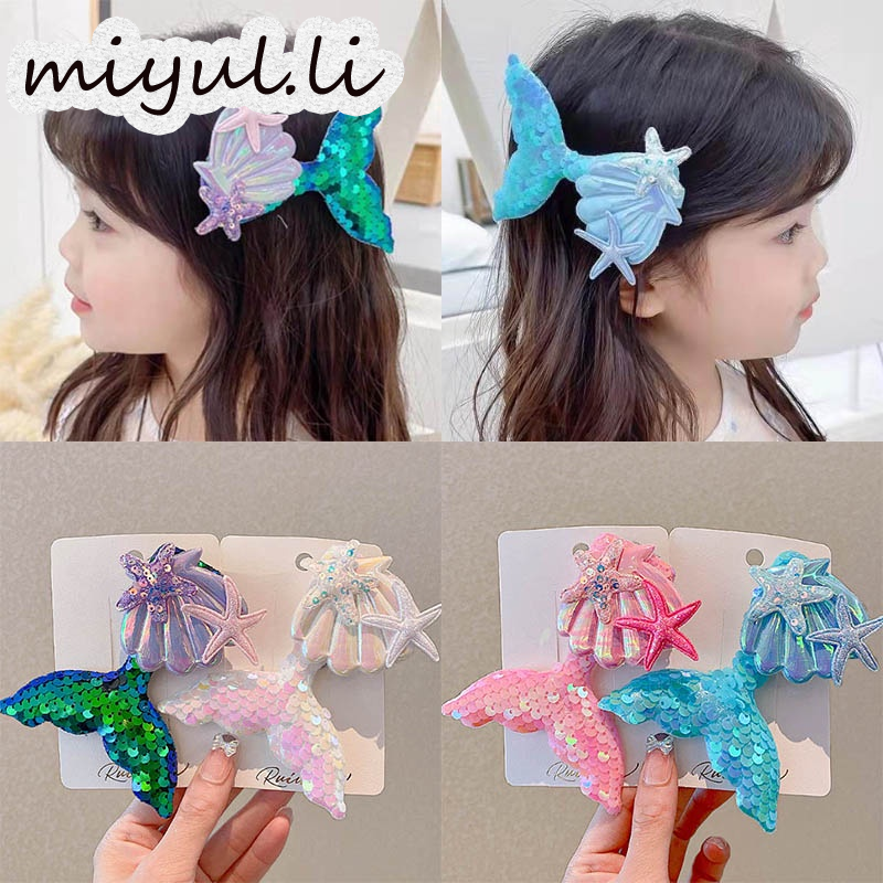 miyuli คลิปหางนางเงือกน่ารักสำหรับเด็กผู้หญิง ราคา 12 บาท*ส่งฟรี