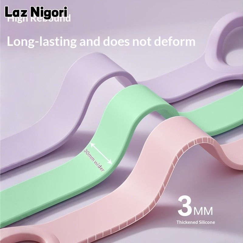 Laz Nigori Silicone Figure-8 Resistance Band for Shoulder Opening and Back Shaping Fitness ราคา 101 บาท*ส่งฟรี