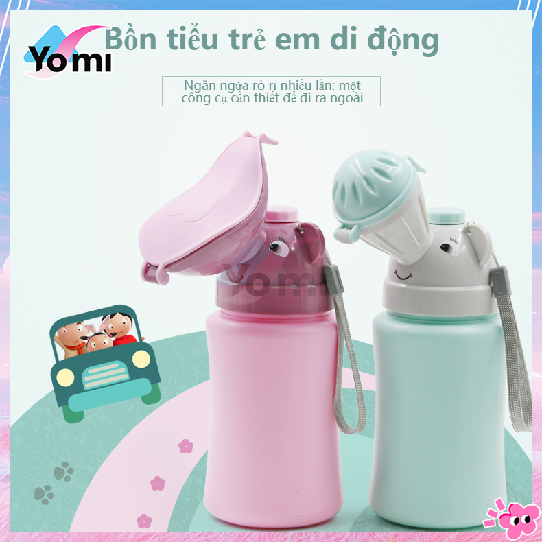 Bình Đi Tiểu Mini Cho Bé Trai Bé Gái, Bô Đi Tiểu Du Lịch Gấp Gọn, Bô Tiểu Khẩn Cấp Khi Đi Xe Ô Tô, Đi Chơi Dã Ngoại