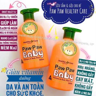 Sữa tắm gội Paw Paw Baby Healthy Care 500ml dành cho bé  Hàng chuẩn Úc thumbnail