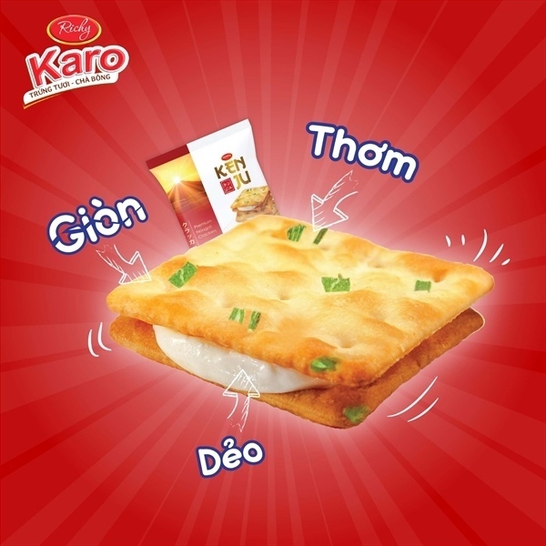 BÁNH QUY NHÂN KEM DẺO KENJU TASTE OF JAPAN 186G