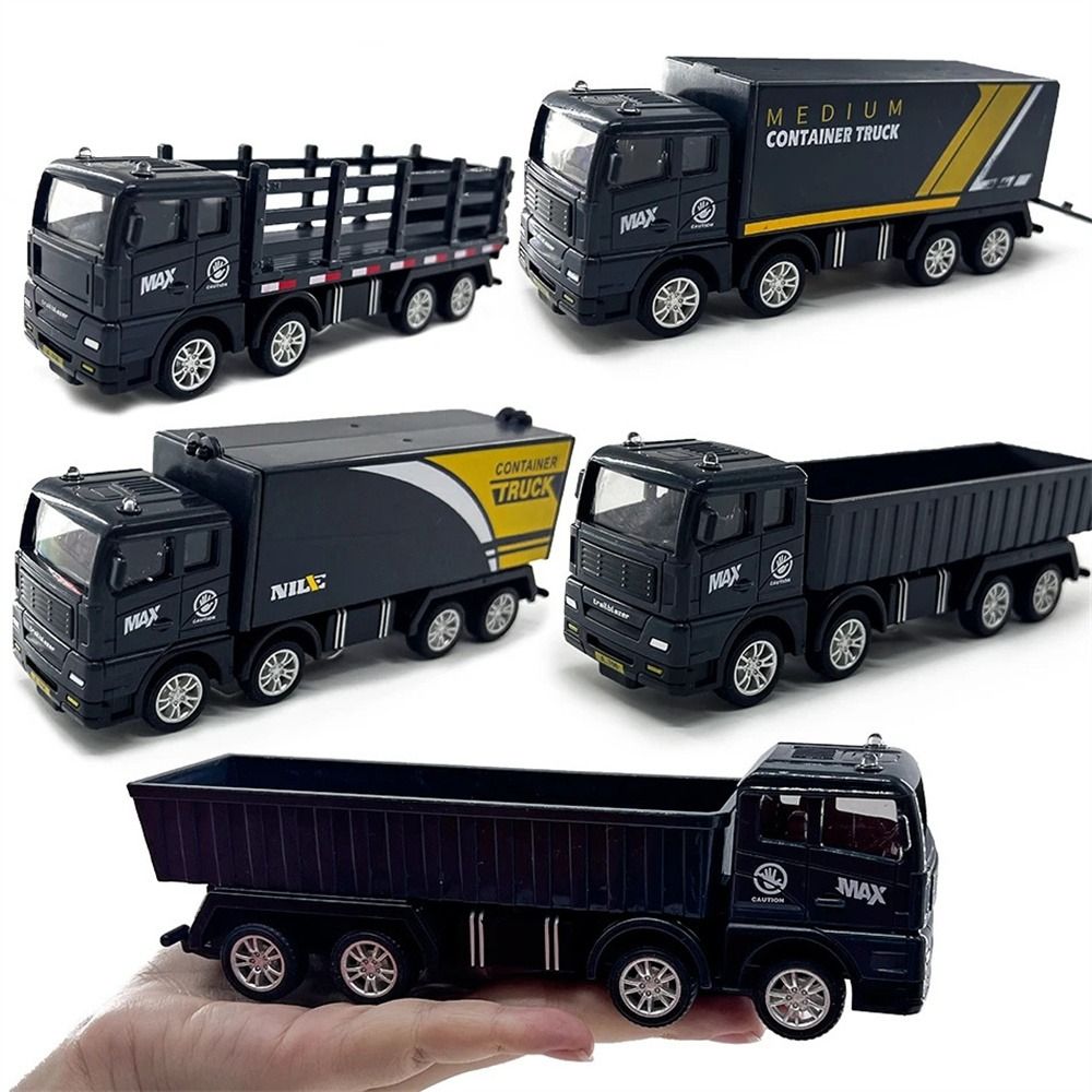 GG42AP Mô phỏng Đồ chơi mô phỏng xe tải Thùng chứa xe tải Máy vận chuyển