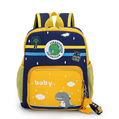 Cartoon Kids Backpack Dinosaur Bag Waterproof Pouch School Beg Cute Pack Children