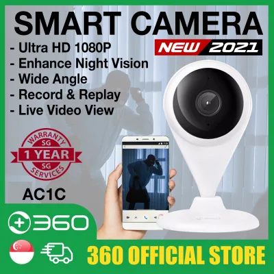 360 AC1C 1080P Wifi IP Camera CCTV Home WiIFI Security Camera 7M Night Vision Baby Monitor 130 Degree Two Way Audio