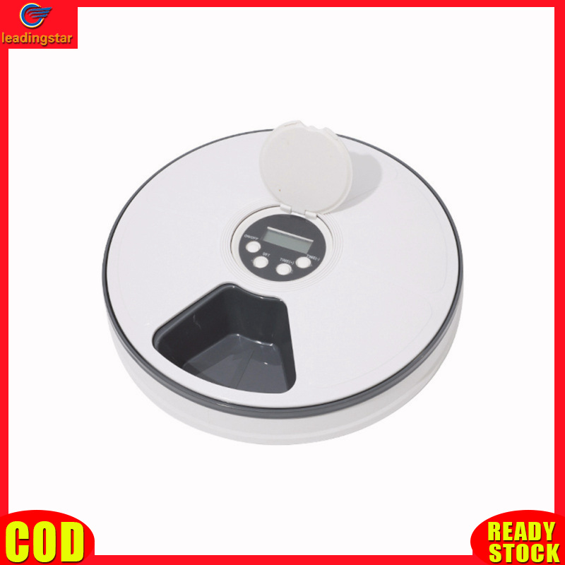 Automatic Timed Cat Feeder Smart Pet Feeder With Voice Reminder 6 Meal Wet And Dry Separation Detachable Automatic Dog Feeder ราคา 1,030 บาท*ส่งฟรี