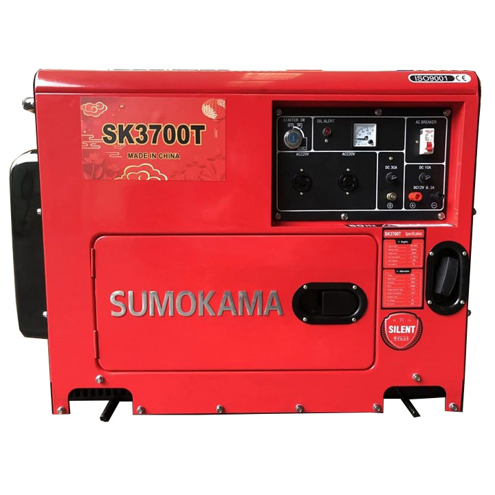 Máy Phát Điện Chạy Dầu 3Kw Sumokama SK3700T