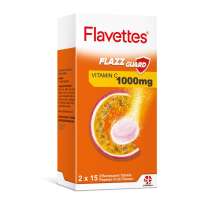 FLAVETTES Effervescent Vitamin C 1000mg Passion Fruits 30s