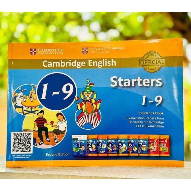 Cambridge Starters 1-9 in gộp